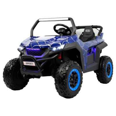 Детский электромобиль Spider 4WD RiverToys T777TT синий 01